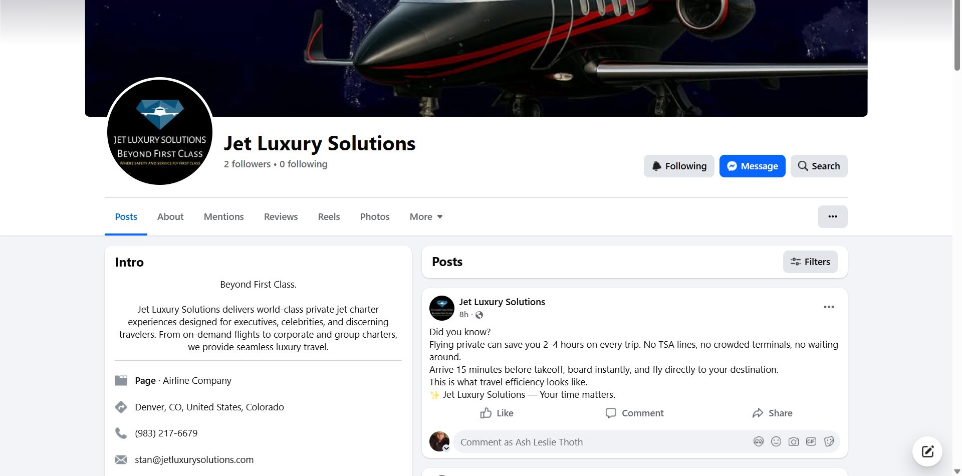 Jet Luxury Solutions